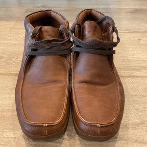 ALDO Genuine Leather Chukka Boots
